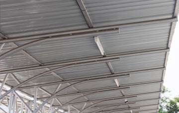 installing Newlandrig metal roofing